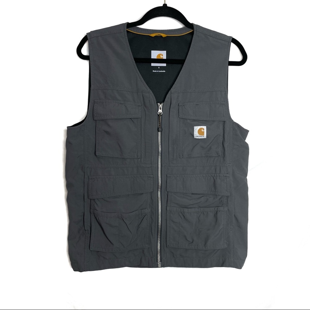 Carhartt Briscoe Rain Defender Uility Vest Grey